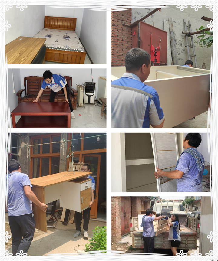 集團(tuán)職工為小全布置房間、整理床鋪，為小全打造了一間溫馨舒適的小屋.jpg