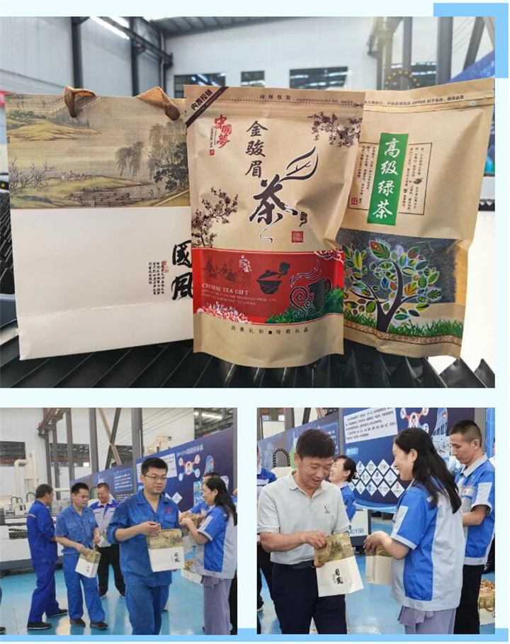 隨著炎炎夏日的來臨，近期氣溫逐步攀升，為切實做好夏季防暑降溫工作，保障員工的身體健康，7月17日下午，山東金格瑞開展“您戰(zhàn)高溫助振興 我送清涼鼓干勁”--夏送清涼主題活動，給所有的員工送上了防暑降溫茶，用愛心給這個炎夏降溫。.jpg